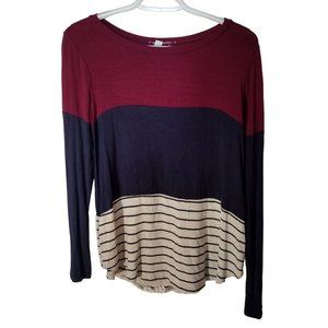 Women's Small Flamingo Urban Super Soft Shirt with Embroidery Lace up the Back